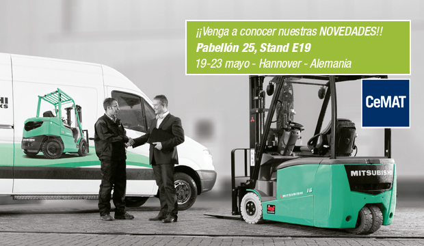 Mitsubishi Forklift Trucks presentará un número récord de nuevos modelos en CeMAT 2014 