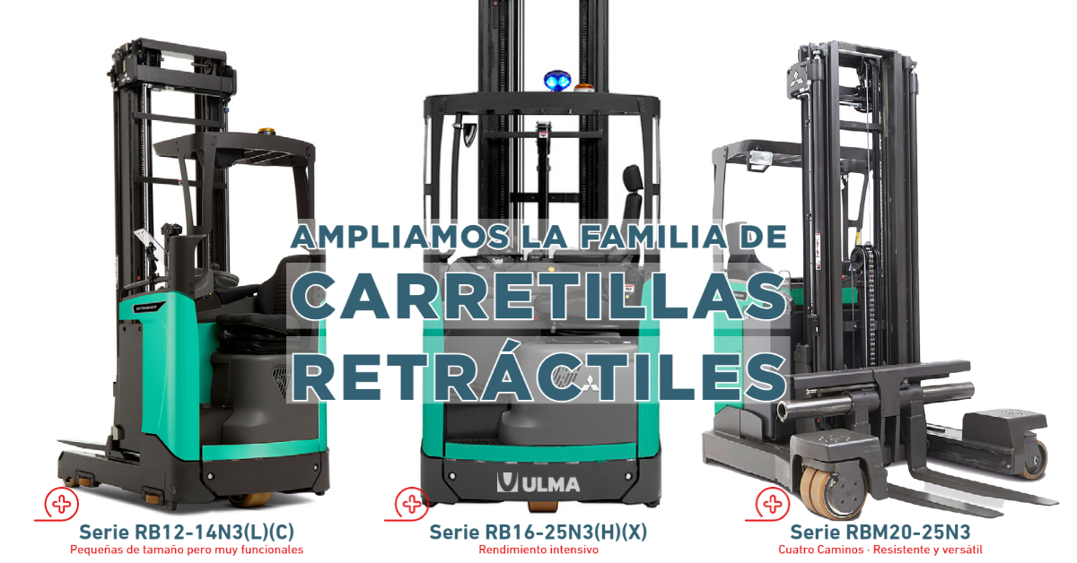 Nuevas carretillas retractiles 