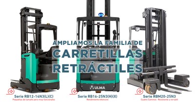 Nuevas carretillas retractiles 