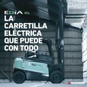 EDIA XL - la carretilla eléctrica que puede con todo