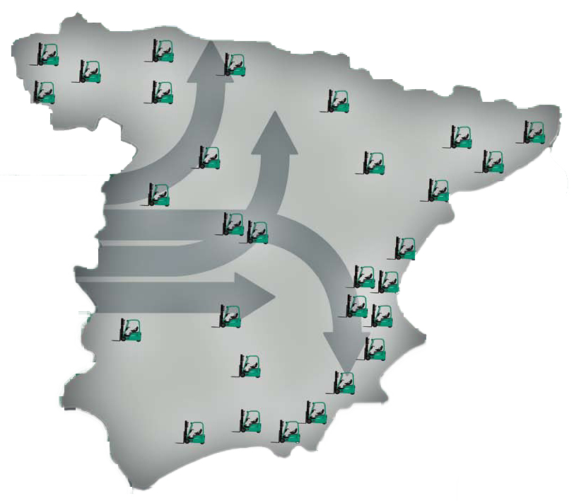 Red comercial  en España