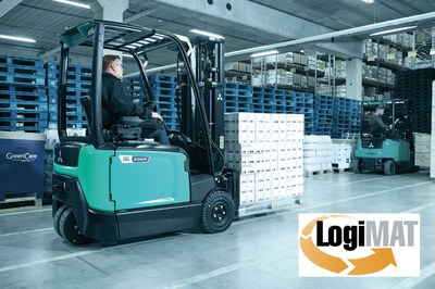 Mitsubishi Forlklift Trucks en Logimat 2024